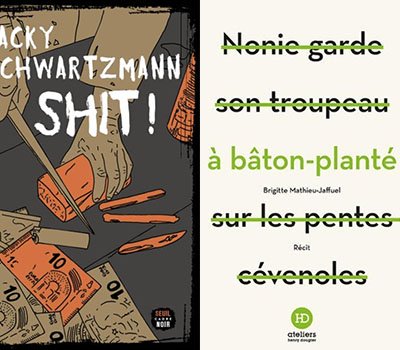 2 couvertures des deux lauréats