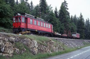 train entre La Cure et Nyon